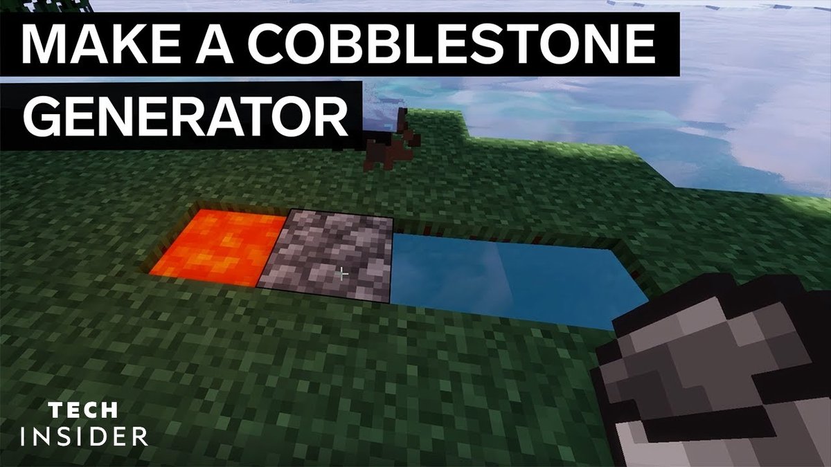 Craft Basic Cobblestone Generator Designs for Unlimited Blocks in Minecraft